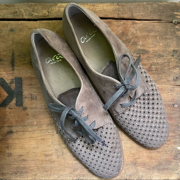 Ara Kyleigh Suede Oxfords - Picture 4 of 10